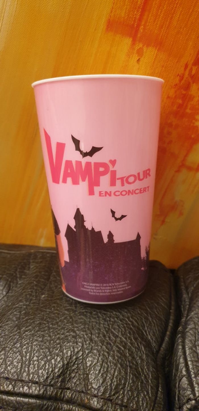 NEUF Chica vampiro gobelet rose - photo numéro 3