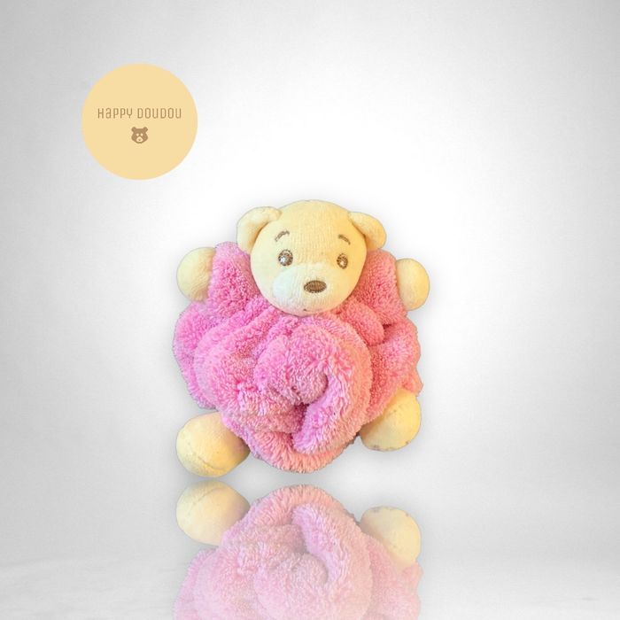 Peluche doudou Boule ours rose Kaloo A263