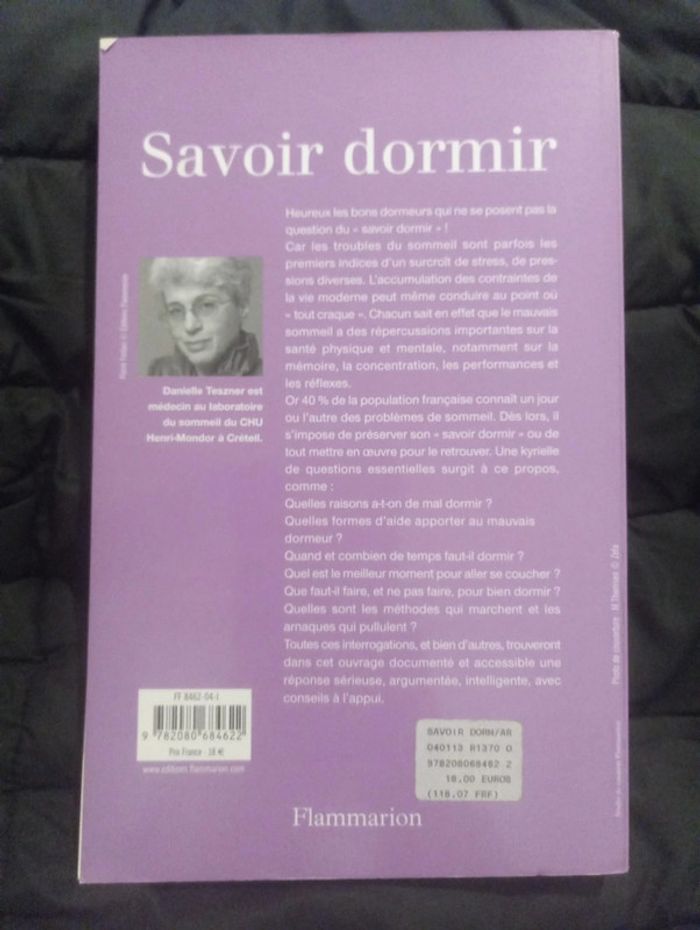 Dr Danielle Teszner - Savoir dormir - photo numéro 2