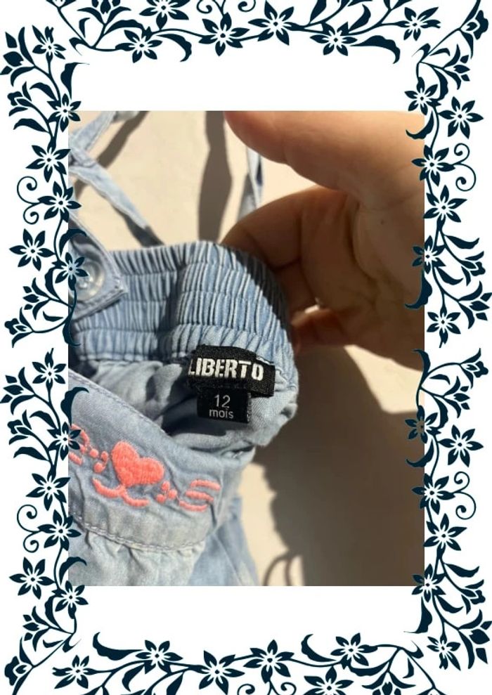 Jupe avec bretelles amovibles 12 mois - photo numéro 4