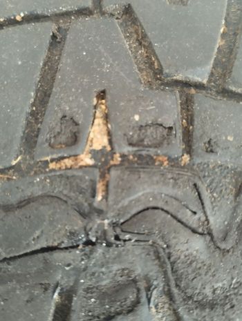 Chaussures noir denim side