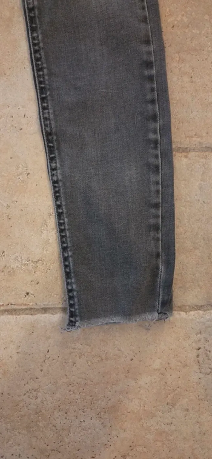 Jean skinny gris MNG (Mango) Taille 34 / XS - photo numéro 11