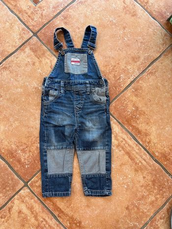 Salopette en jean 24mois neuve