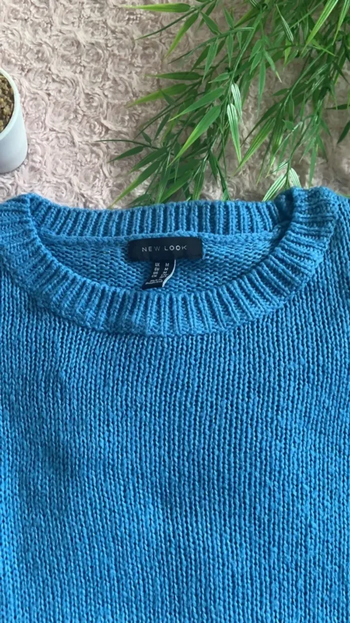 Pull bleu - photo numéro 3