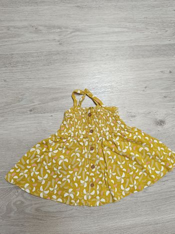 Robe à fines bretelles 3 mois