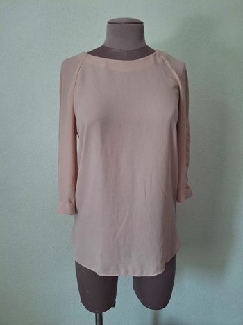 Blouse rose pâle S