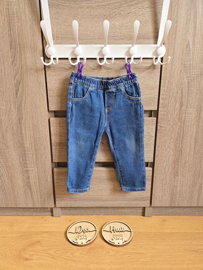 Vêtement Bébé Fille - Jeans - Tex Baby - 18 mois