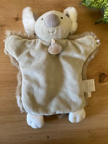 Doudou marionnette koala gris doudou et compagnie