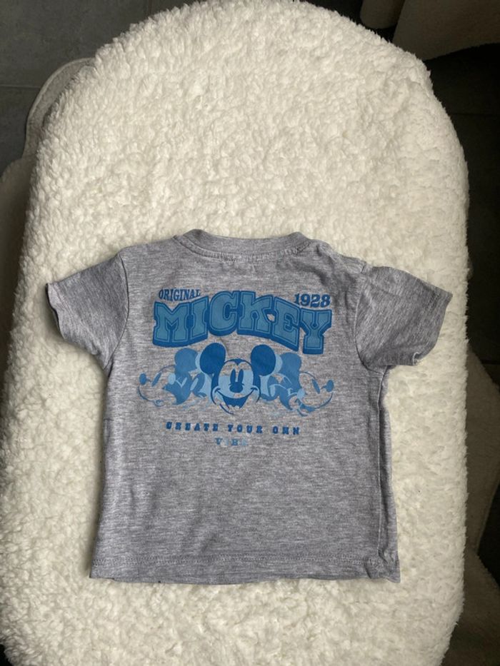 T shirt garçon Mickey 6 mois Disney - photo numéro 2