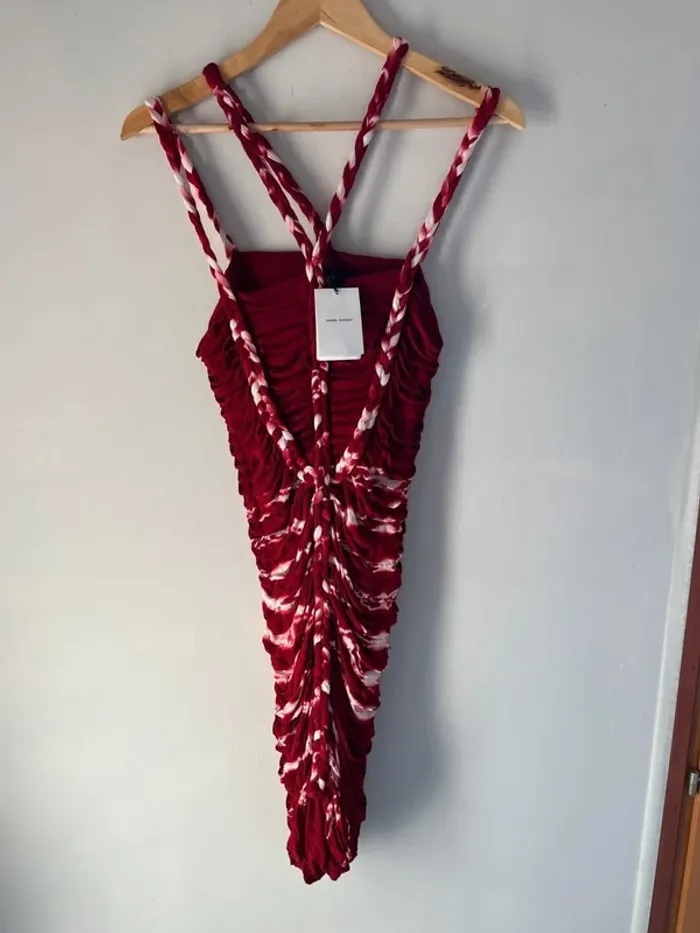 Robe rouge Isabel Marant