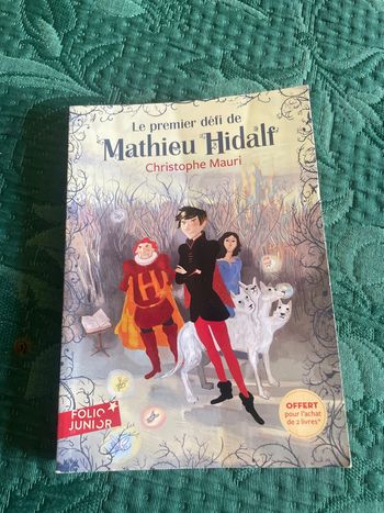 Le premier défi de Mathieu Hidalf - Christophe Mauri