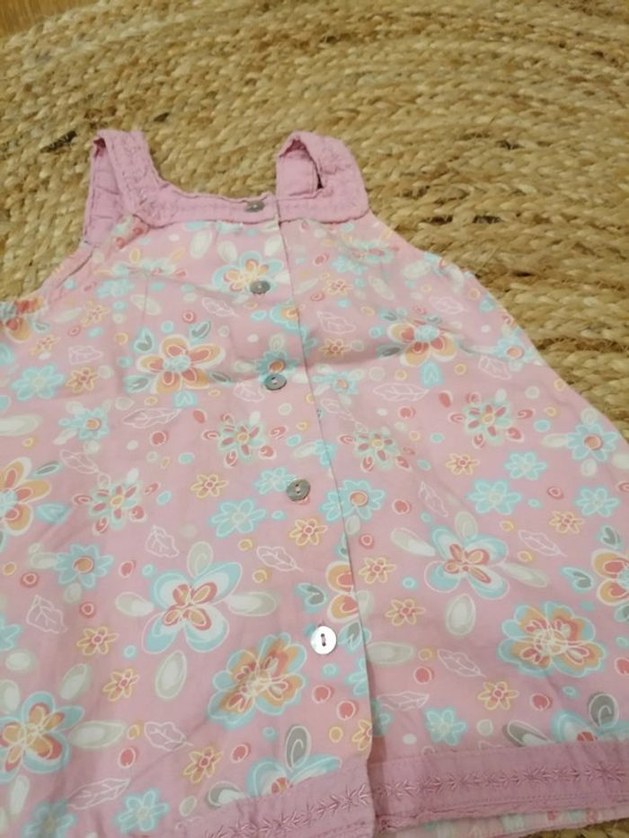 Robe rose à fleurs - photo numéro 5