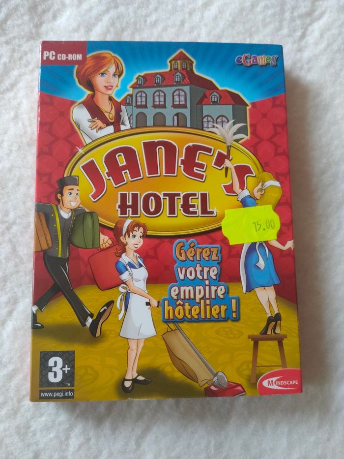 Jeu PC Jane's Hôtel en très bon état