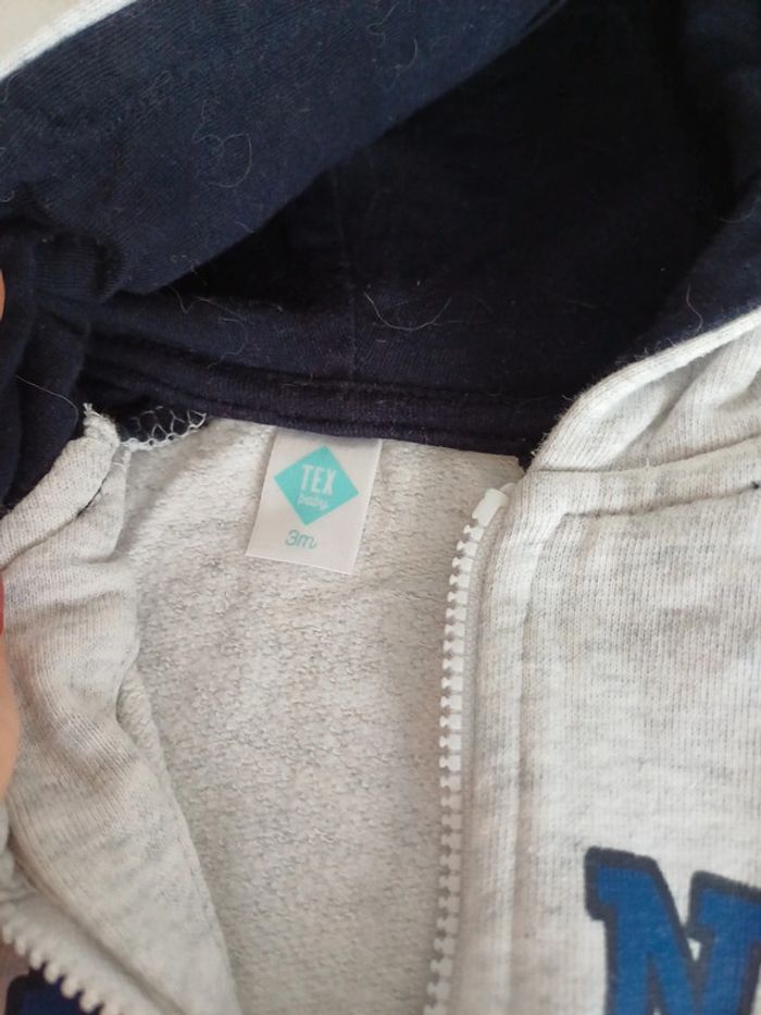 Ensemble jogging et gilet zippé 3 mois - photo numéro 3