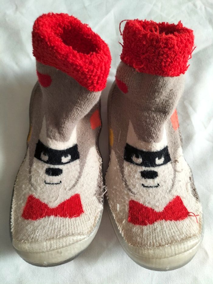 Chaussettes antidérapantes (25) taille 16cm