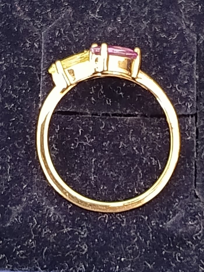 Bague plaqué or. - photo numéro 6