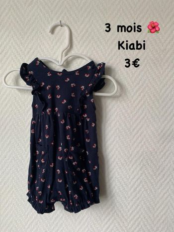 Barboteuse 🌺 3 mois 🌺 Kiabi