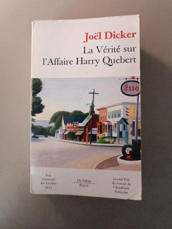 Joël dicker la vérité sur la Ferrari quebert