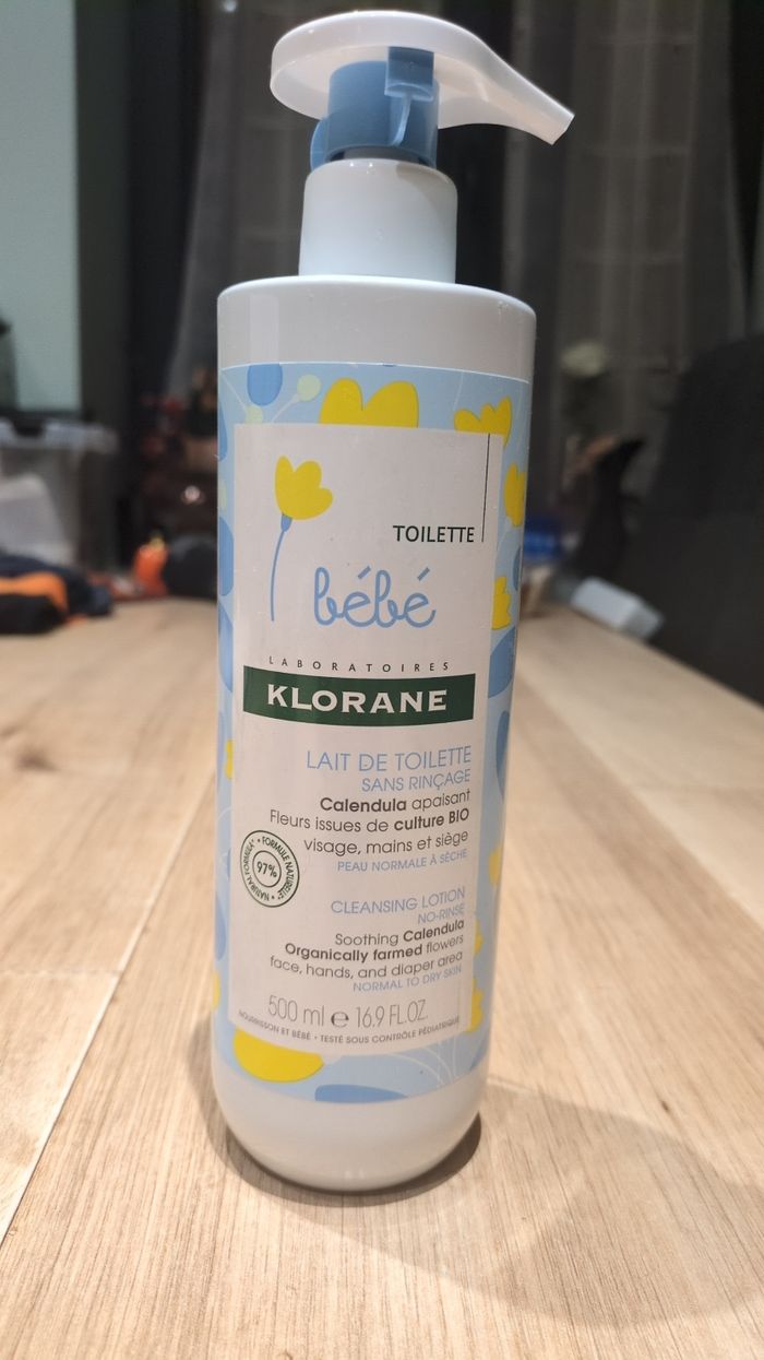Lait de toilette Klorane