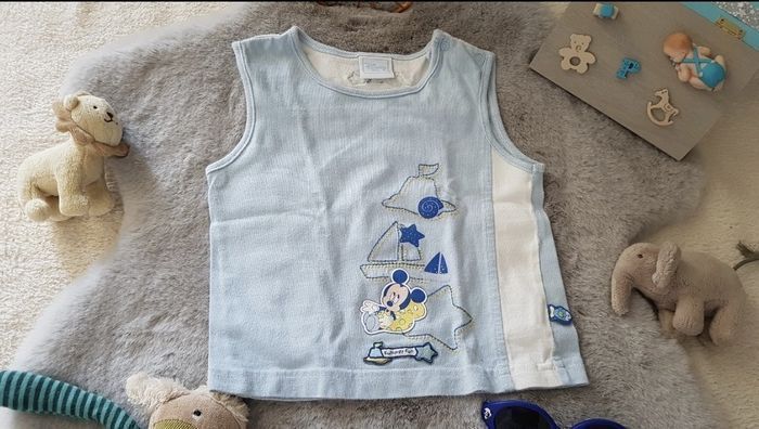 Débardeur Disney personnage Mickey 12 mois