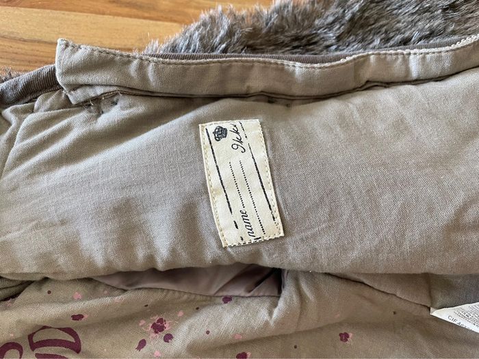 Veste chaude fausse fourrure IKKS + bottes 12 mois - photo numéro 5