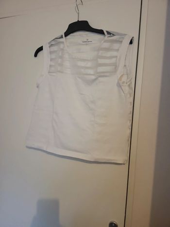 Top semi transparent