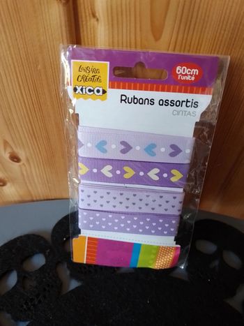 Rubans assortie Violet