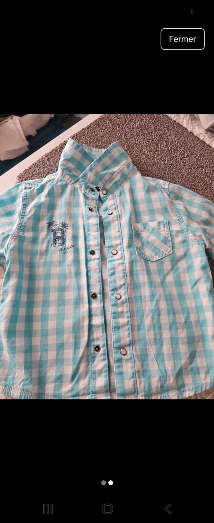 Chemise manches courtes - photo numéro 2