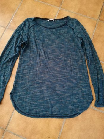 Pull léger bleu canard