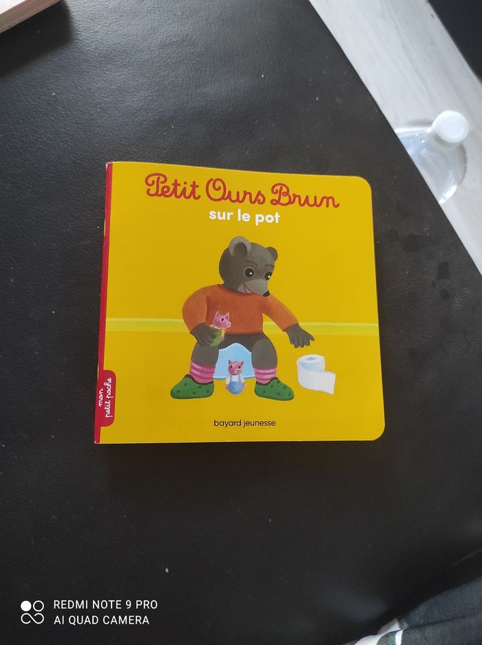 Livre Petit Ours brun sur le pot