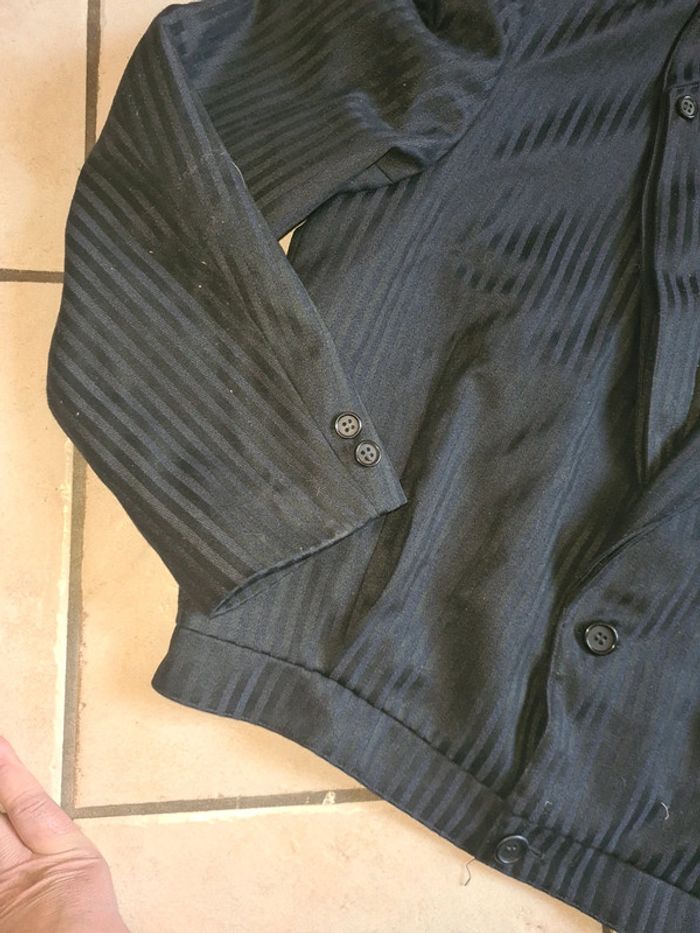 Veste habillée noire/marine foncé 42 - photo numéro 4