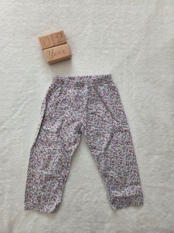 Pantalon fleurs