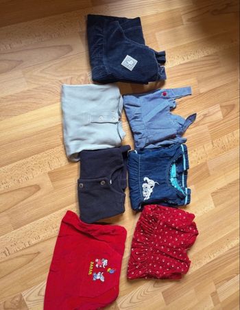 Lot de vêtements fille 18mois