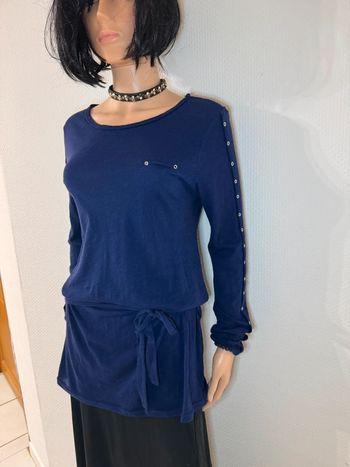 💙 tee-shirt manches longues bleu marine 💙