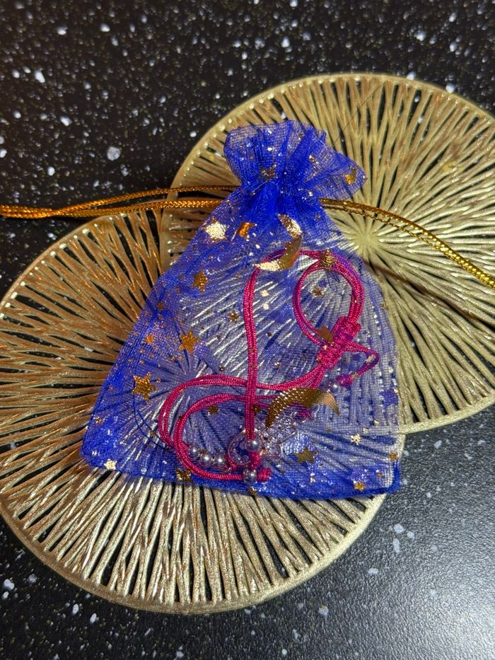 Bracelet Hamsa / Main de Fatma – Anti-Mauvais Œil – Cordon Rouge - photo numéro 3