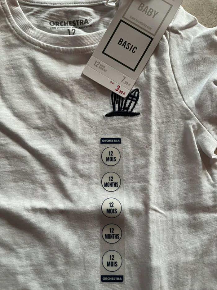 Tee shirt orchestra 12 mois garçon - photo numéro 2