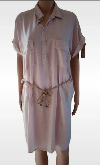 💜 Robe avec ceinture tressé TU New collection neuf #emyfleury_TUfemme