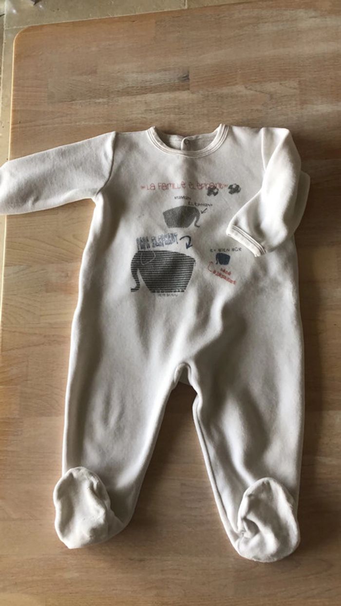 Pyjama petit bateau 12 mois mixte