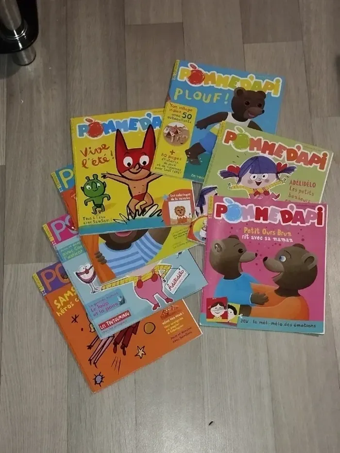 Lot de 7 magazines Pomme d’Api année 2016 L013 - photo numéro 5