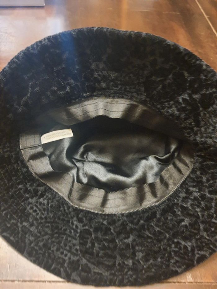 Chapeau noir style velour taille unique M - photo numéro 13