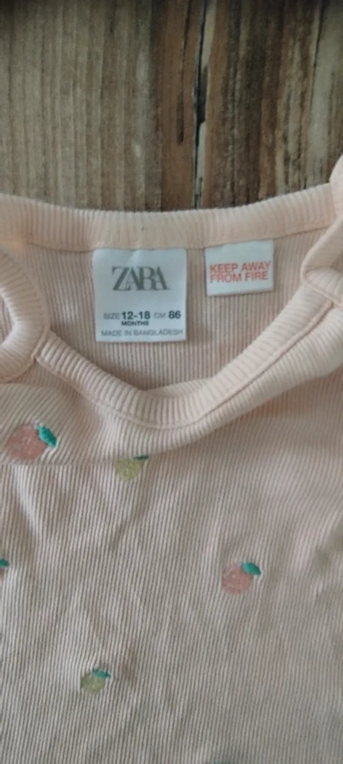 Ensemble débardeur et jupe Zara fille - photo numéro 2