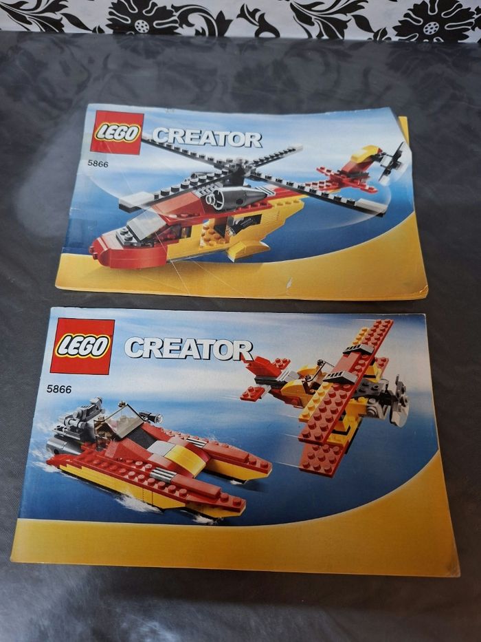 Lego créature 3 en 1  n° 5866 hélicoptère - photo numéro 5