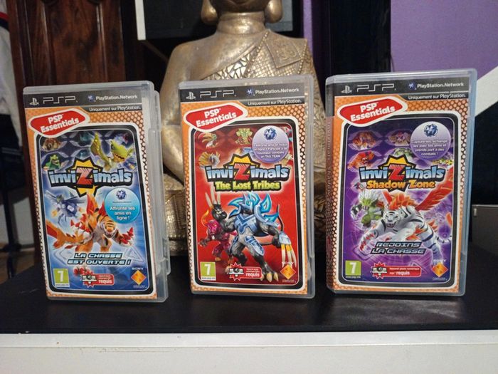 Lot 3 jeux PSP occasion Invizimals - photo numéro 1