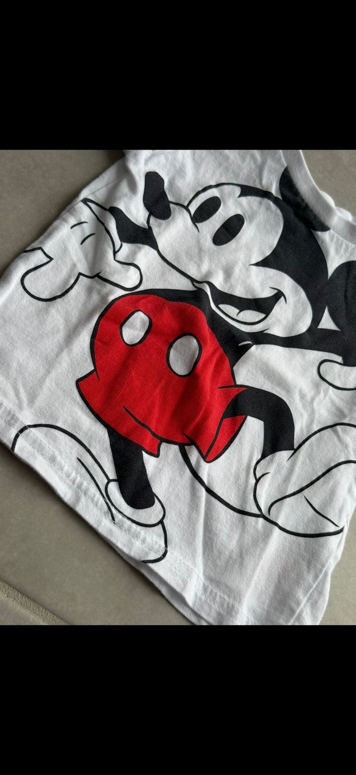 Tee shirt manches courtes Mickey 18 mois - photo numéro 5