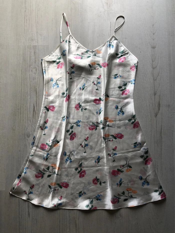 AN- Nuisette imprimée fleurs « fiort di loto » T XL - photo numéro 3