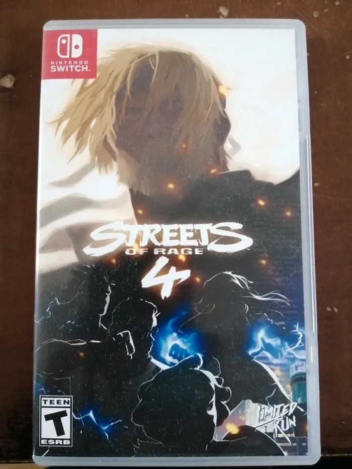 Streets of Rage 4 switch Limited Run Édition