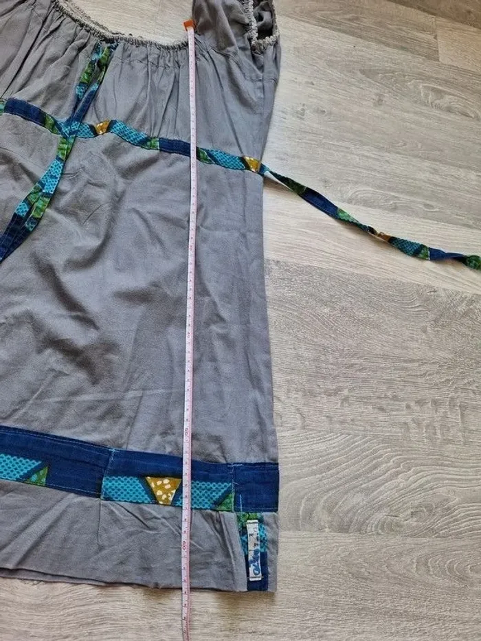 robe grise et bleu - photo numéro 9