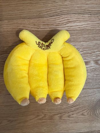 Peluche  « régime de banane «