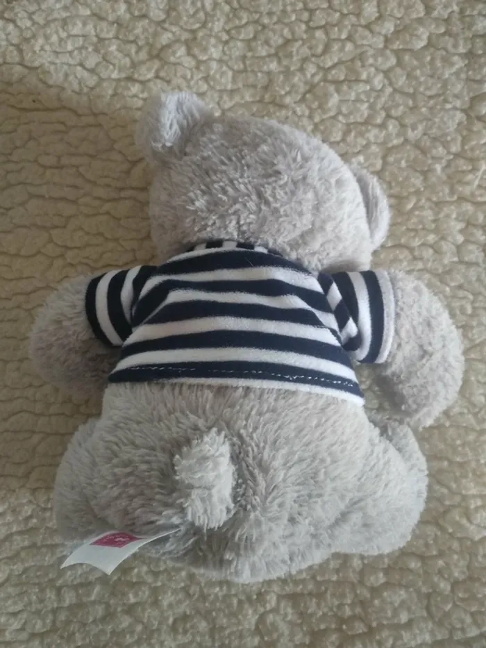 Peluche Ours grise - photo numéro 2