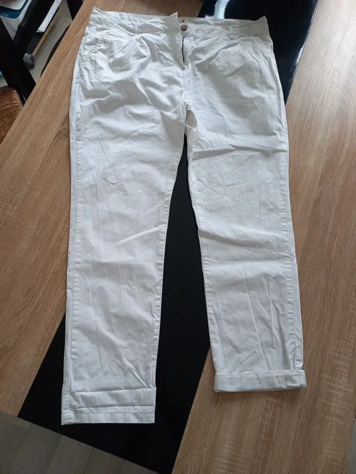 Pantalon blanc 44 - photo numéro 8